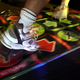 I don’t know why io9's Getty subscription included this blurry 2004 shot of people’s feet on a Dance Dance Revolution cabinet, but I’m very glad it did.